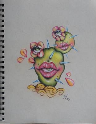 Prickly Pear Bloom